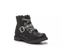 Chloe Combat Boot - Kids' Black view