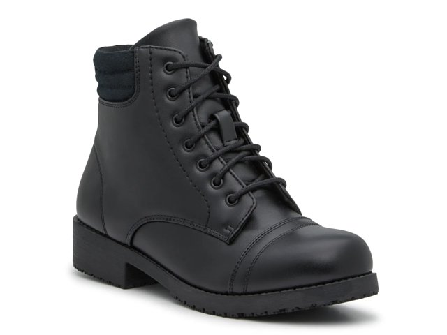 Justina Combat Work Boot
