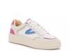 Harlow Elite Sneaker - Women's White/Pink & Blue view
