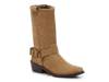 Sidonia Boot Cappuccino Beige Suede view