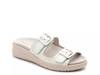 Franky Wedge Sandal White view