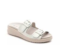 Franky Wedge Sandal White view