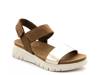 Geo Sandal Gold Multicolor view