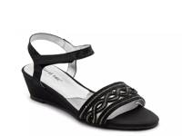 Intimate Wedge Sandal Black view