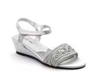 Intimate Wedge Sandal Silver Metallic view