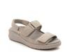 Kara Wedge Sandal Bone view