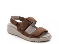 Kara Wedge Sandal Brown view