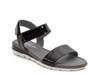 Samba Wedge Sandal Black Patent Leather view