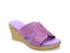 Vikki Wedge Sandal Purple view