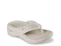 GO Walk Arch Fit Dazzle Sandal Tan view