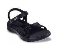GO WALK Flex Chic Sandal Black view
