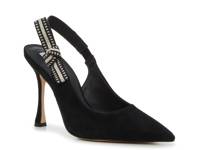 Bri Pump Black Suede/Fabric view