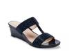 Luvit Wedge Sandal Blue view