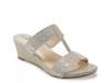 Luvit Wedge Sandal Gold Metallic view