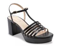 Paolar Platform Sandal Black view