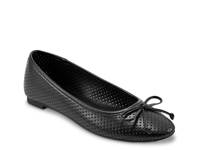 Paprika Ballet Flat Black view