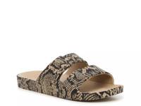 Moses Cheetah Slide Sandal - Women's Sand Snake Print view