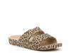 Moses Cheetah Slide Sandal - Women's Sand Leopard Print view
