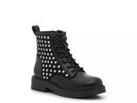 Bossy Combat Boot - Kids' Black view