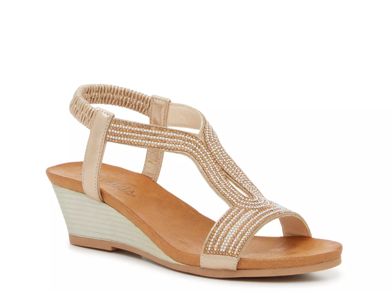 Janna Wedge Sandal