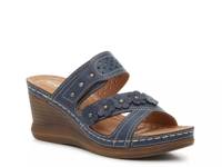 Costmary Sandal Navy view