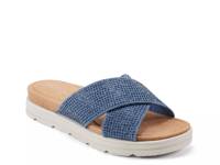Stacy Platform Sandal Blue view
