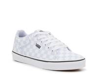 Seldan Sneaker - Women's White/Light Blue Checkerboard Print view