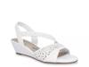 Grace Wedge Sandal White view