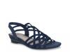 Raya Wedge Sandal Blue view
