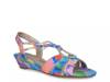 Rita Wedge Sandal Multicolor view