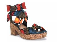 Vinya Platform Sandal Spice Multicolor view