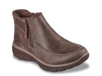 Relaxed Fit Easy Going Into Fall Bootie Dark Brown view