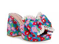 Maccie Platform Sandal Blue Multicolor view