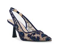 Nikki Pump Navy view