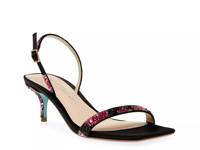 Rebel Sandal Black/Pink Floral view