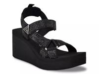 Dawsin Wedge Sandal Black view