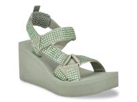 Dawsin Wedge Sandal Light Green view