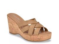 Hayes Wedge Sandal Natural view