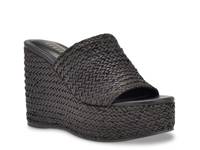 Yenisa Wedge Sandal Black view