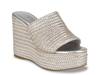 Yenisa Wedge Sandal Silver Metallic view