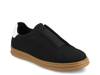 Matteo Slip-On Sneaker Black Faux Suede view