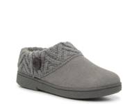 Cable Knit Sweater Slipper - Women's Grey view