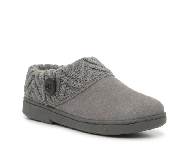 Cable Knit Sweater Slipper - Women's