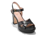Riannon Platform Sandal Black view
