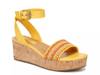 Presley Wedge Sandal Yellow view