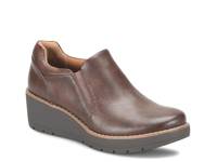 Fabri Wedge Slip-On Dark Brown view