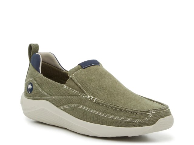 Twill Ray Slip-On