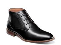 Rucci Plain Toe Chukka Boot Black view