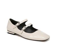 Tesoro Mary Jane Flat White Patent Synthetic view