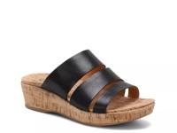 Menzie Wedge Sandal Black view